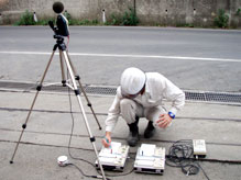 騒音振動測定写真